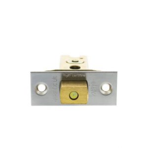 Fire-Rated CE Marked Bolt Through Tubular Deadbolt 2.5" - Satin Chrome