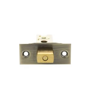Fire-Rated CE Marked Bolt Through Heavy Duty Tubular Deadbolt 3" - Antique Brass