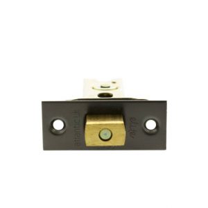Fire-Rated CE Marked Bolt Through Heavy Duty Tubular Deadbolt 3" - Black Nickel