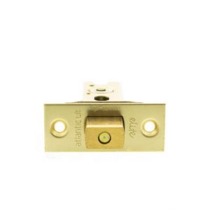 Fire-Rated CE Marked Bolt Through Heavy Duty Tubular Deadbolt 3" - Polished Brass