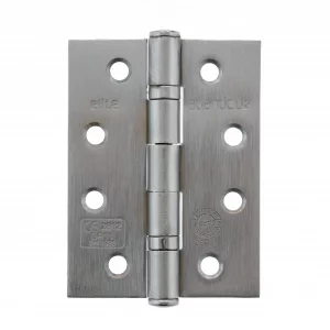 Ball Bearing Hinges Grade 11 Fire Rated 4" x 3" x 2.5mm - Satin Stainless Steel