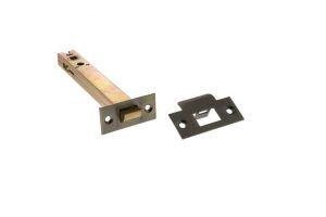 Heavy Duty Bolt Through Tubular Latch 6" - Matt Antique Brass