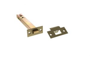 Heavy Duty Bolt Through Tubular Latch 6" - Satin Brass