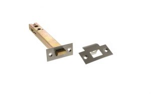 Heavy Duty Bolt Through Tubular Latch 6" - Satin Nickel