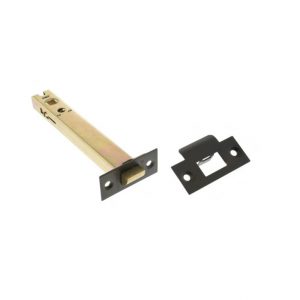Heavy Duty Bolt Through Tubular Latch 6" - Urban Dark Bronze