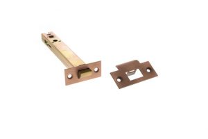 Heavy Duty Bolt Through Tubular Latch 6" - Urban Satin Copper