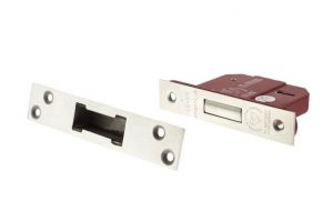 5 Lever Key Deadlock [BS] 3" - Satin Chrome