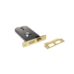 Horizontal 3 Lever Sashlock 6" - Satin Brass