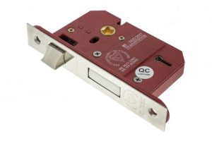 5 Lever Key Sashlock [BS] 2.5" - Polished Chrome