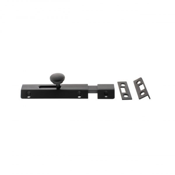 ASB4UDB Atlantic Solid Brass Surface Door Bolt 4" - Urban Dark Bronze - Image 2