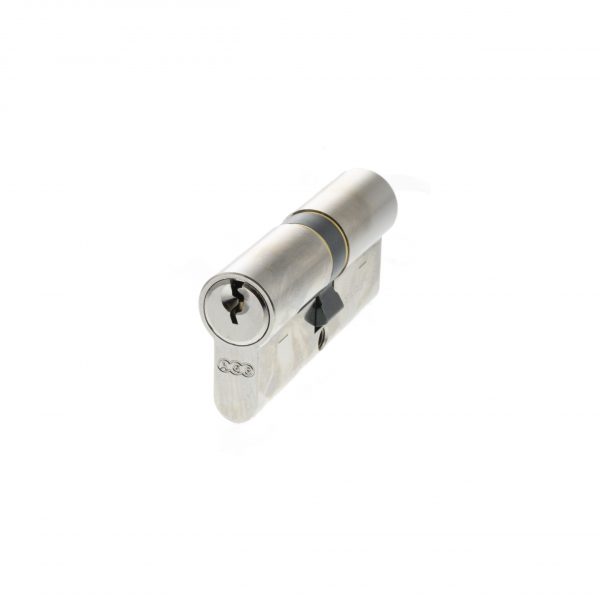 C603303030 AGB Euro Profile 5 Pin Double Cylinder 35-35mm (70mm) - Polished Chrome