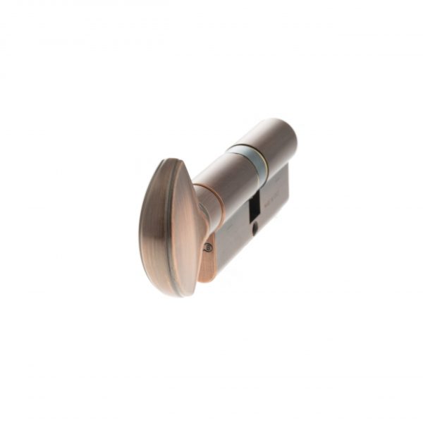 C620022525 AGB Euro Profile 5 Pin Cylinder Key to Turn 30-30mm (60mm) - Copper