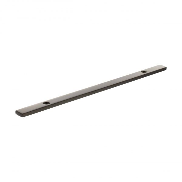 MHCBN160UDB Millhouse Brass Long Narrow Cabinet Handle Backplate 160mm - Urban Dark Bronze