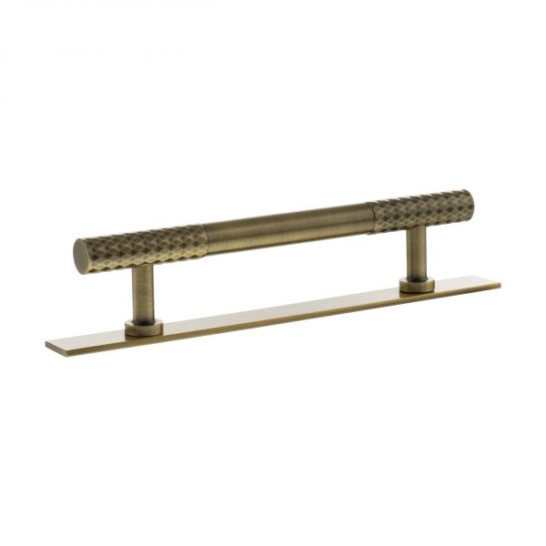 Millhouse Brass Chrysler Diamond T-Bar Cabinet Pull Handle 128mm - Antique Brass - Image 2