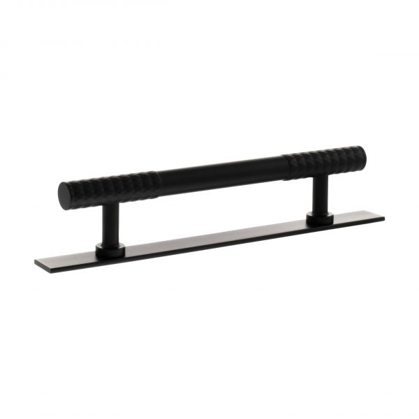 Millhouse Brass Chrysler Diamond T-Bar Cabinet Pull Handle 128mm - Matt Black - Image 3