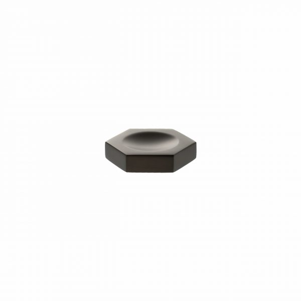 MHCH1338UDB Millhouse Brass Pennington Hexagonal Finger Pull Cabinet Knob Handle - Urban Dark Bronze - Image 3
