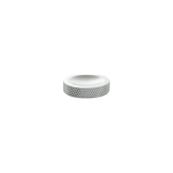 MHCK1338PC Millhouse Brass Eiffel Knurled Finger Pull Cabinet Knob Handle - Polished Chrome - Image 3