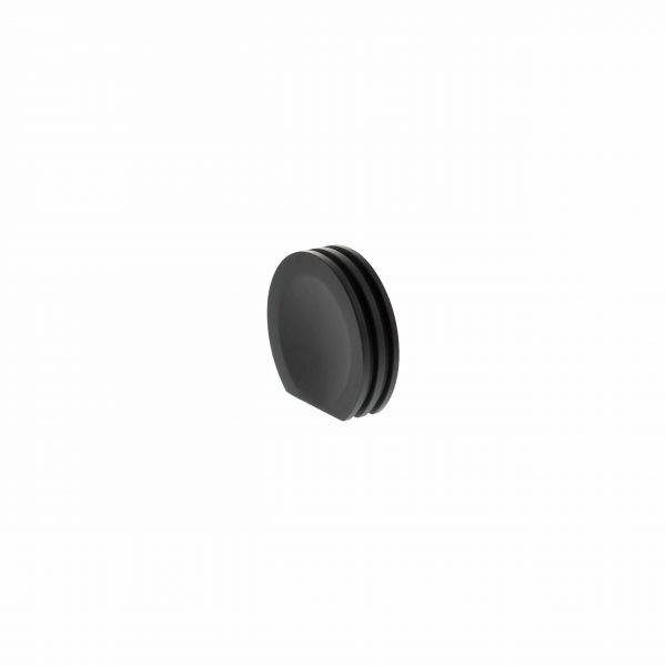 MHCL1338MB Millhouse Brass Battersea Linear Finger Pull Cabinet Knob Handle - Matt Black - Image 2
