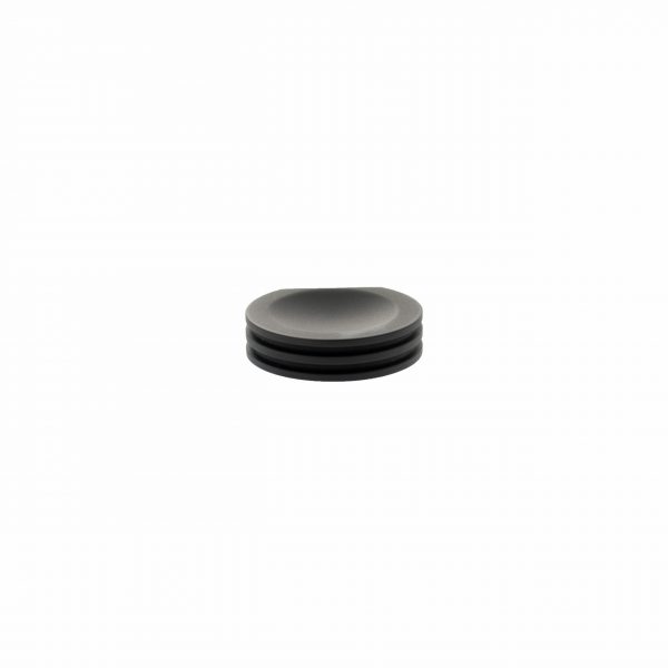 MHCL1338MB Millhouse Brass Battersea Linear Finger Pull Cabinet Knob Handle - Matt Black - Image 3