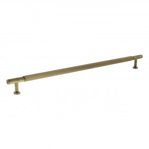 Millhouse Brass Battersea Linear T-Bar Cabinet Pull Handle 320mm - Antique Brass
