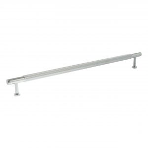 Millhouse Brass Battersea Linear T-Bar Cabinet Pull Handle 320mm - Polished Chrome