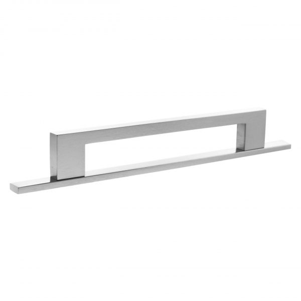 Millhouse Brass Empire Slim Cabinet Pull Handle 160mm - Polished Chrome - Image 2