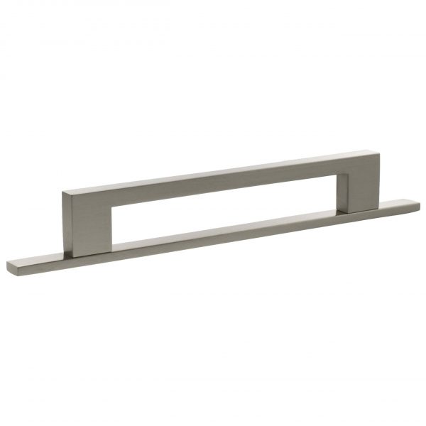 Millhouse Brass Empire Slim Cabinet Pull Handle 160mm - Satin Nickel - Image 2