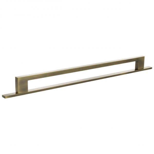 Millhouse Brass Empire Slim Cabinet Pull Handle 320mm - Antique Brass - Image 2