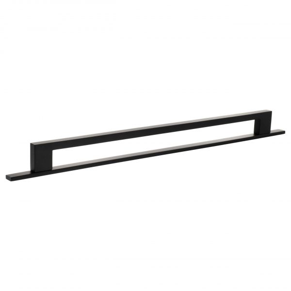 Millhouse Brass Empire Slim Cabinet Pull Handle 320mm - Matt Black - Image 2
