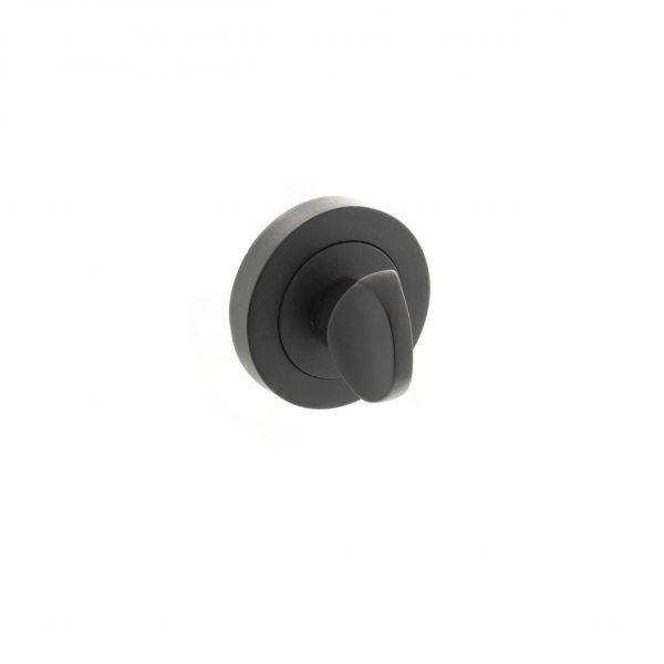 MHRWCMB Millhouse Brass WC turn on Round Rose - Matt Black