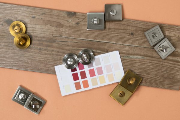 SPCWCSNNP Senza Pari WC Turn and Release on Square Rose - Satin Nickel/Polished Nickel - Image 2