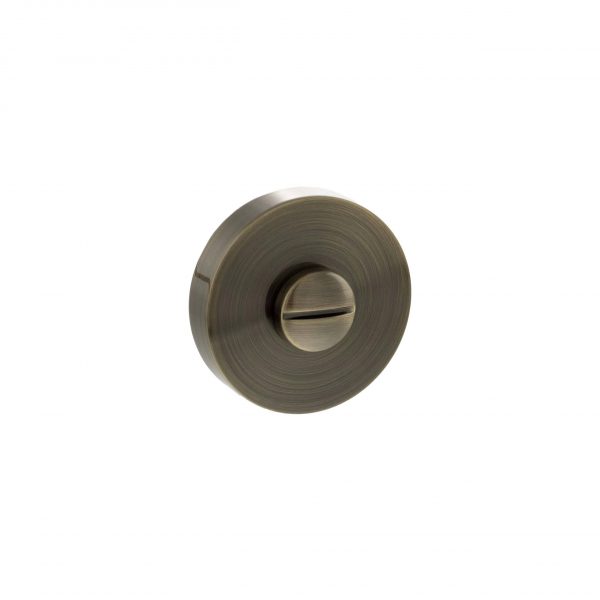 SPROWCAB Senza Pari WC Turn and Release on Round Rose - Antique Brass - Image 2
