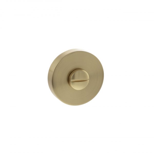 SPROWCSB Senza Pari WC Turn and Release on Round Rose - Satin Brass - Image 2