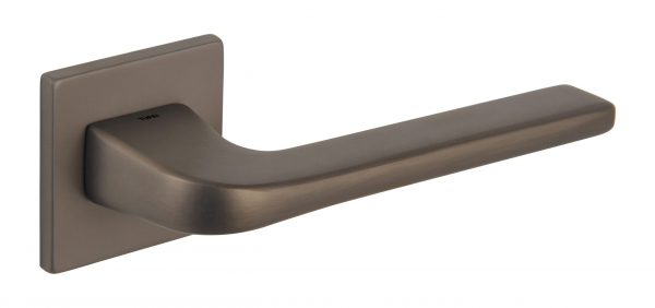 T4007S5STT Tupai Rapido 5S Line Canha Lever Door Handle on 5mm Slimline Square Rose - Titanium