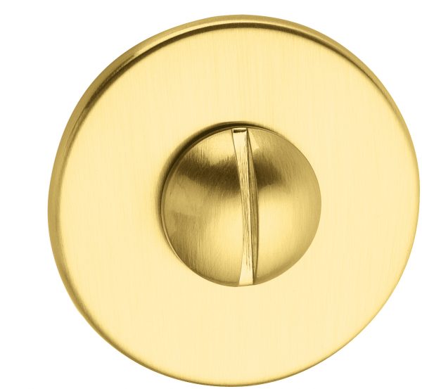 XTWCR5SRB Tupai Exclusivo 5S Line WC Turn and Release *for use with ADBCE* on 5mm Slimline Round Rose - Unlacquered Brass - Image 2