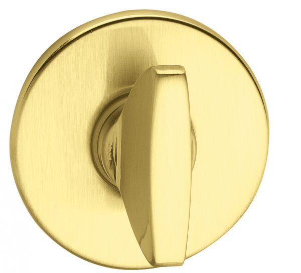 XTWCR5SRB Tupai Exclusivo 5S Line WC Turn and Release *for use with ADBCE* on 5mm Slimline Round Rose - Unlacquered Brass